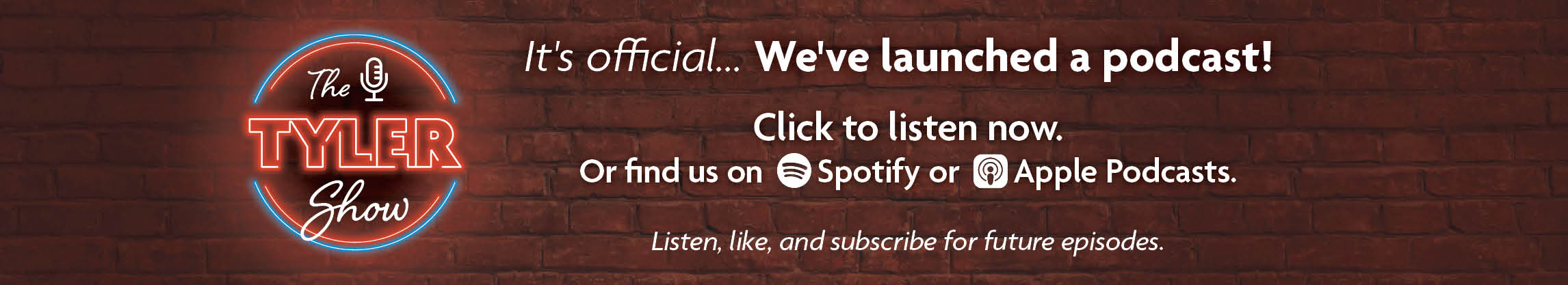 Listen to The Tyler Show podcast now